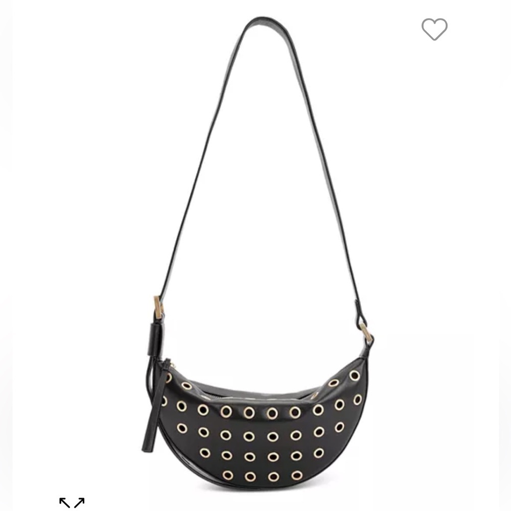 ALLSAINTS half moon eyelet crossbody